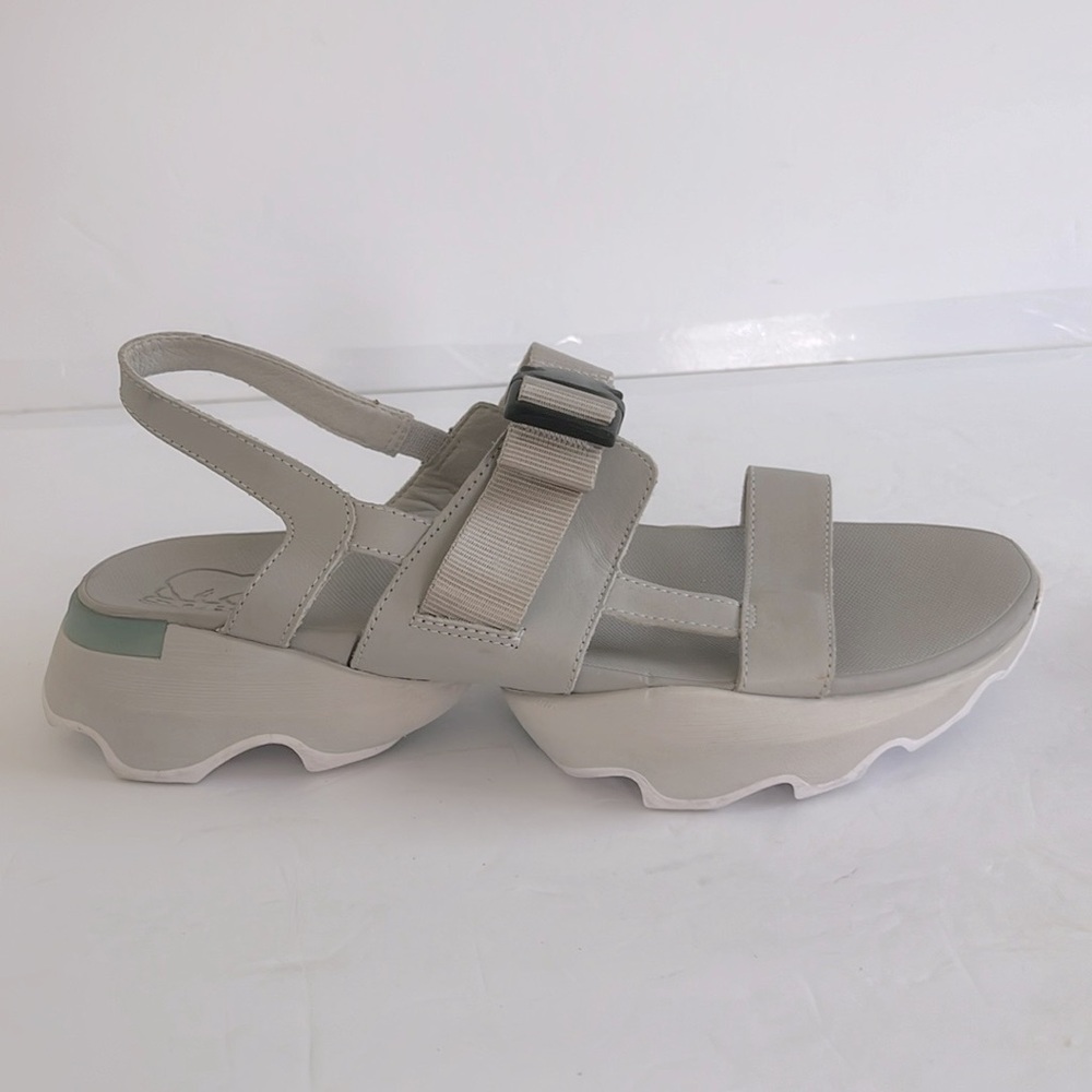 SOREL Women’s Kinetic Impact Sling Sporty LEATHER Sandal Shoes Size 11 - Picture 9 of 16
